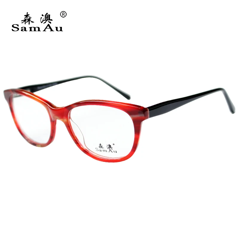 Big face glass frame myopic eyes round the stylish men and women plank