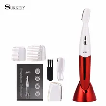 Мини Леди электрический триммер для бровей тело влажное сухое использование для удаления волос с лица бритва бровей ножницы бикини триммер для волос для лица бритва