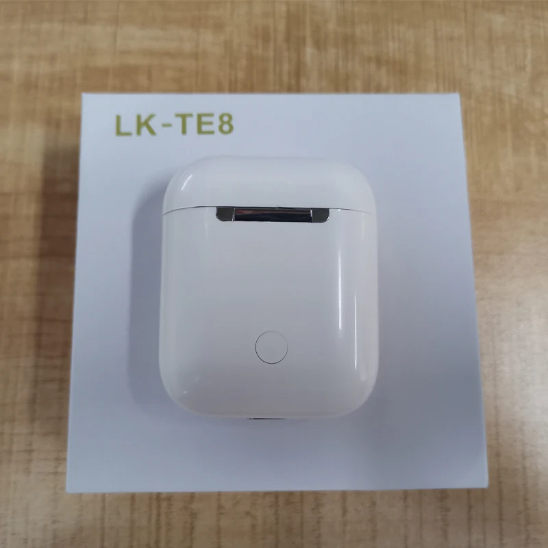 LK TE8 LK-TE8 беспроводной наушник смарт-наушники 5,0 Bluetooth Беспроводная зарядка для iphone Android