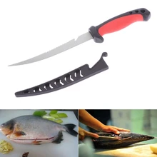 Новинка, рыболовный нож из нержавеющей стали, плавающий, острый, портативный, снасти, многофункциональный инструмент 3
