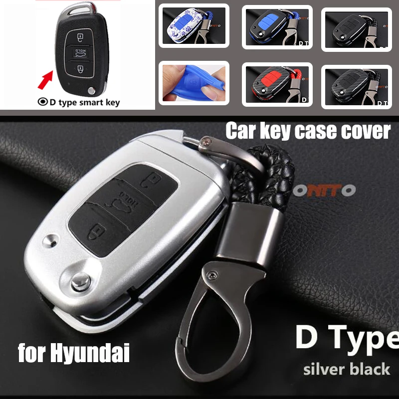 1pcs car key cover keychain case For Hyundai i20 i30 i35 iX20 iX35