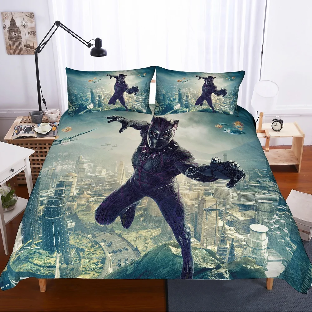 Red Alien Dragon Bedding Set Skull Quilt Cover Dinosaur Pillowcase Quilt Cover Duvet Covers Bedding Sets Bedding