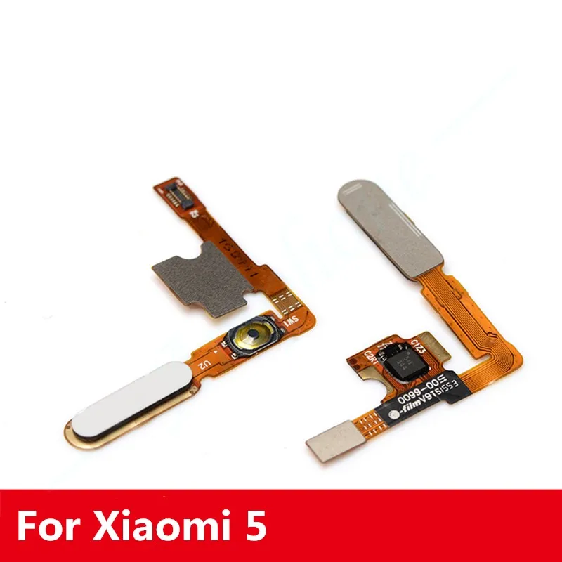 

New For Xiaomi 5 M5 Module Fingerprint Identification Touch ID Sensor Home Button OK Key Fingerprint Sensor Button