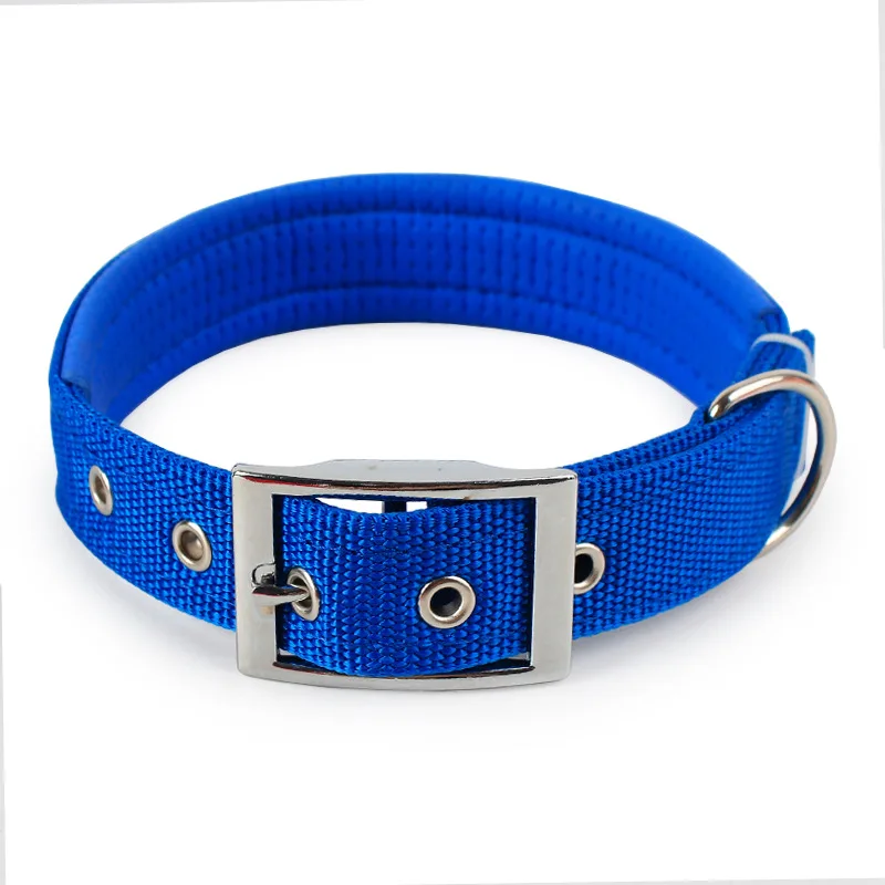 

Pet Dog Collars Cowhide Alloy buckle foam Harnesses Leads Nylon traction chain Suitable for Small Medium Large Dogs Pet Supplies