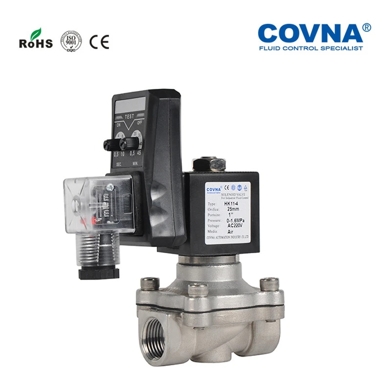 DN20 HK11 4 Series Automatic Drainage Solenoid Valve with Timer