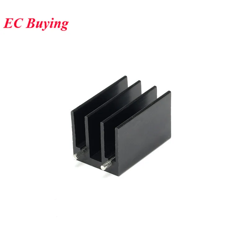 TO-220 Transistors Aluminum Heat Sink Cooling Circuit Board with Storage Box