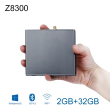 Z8300 Mini PC Windows 10 2GB RAM 32GB ROM Fanless Quiet Pocket PC HDMI 5xUSB2 0