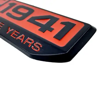 

Professional Modification Decoration For JEEP 75th Anniversary Car Emblem 1941 Car Emblem Drop Shipping