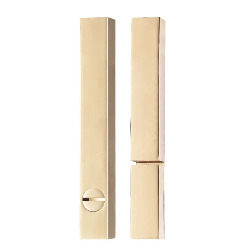  4 Colors/Modern Brass Sliding Door Lock Nordic style Bathroom/Kitchen/Balcony Square Sliding Door L - 33042840218