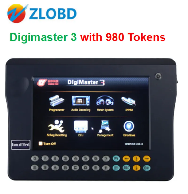 

[YANHUA Distributor]Top-Rated digimaster3 Mileage Odometer Correction DigiMaster iii 2016 Original DigiMaster 3 with 980 Tokens