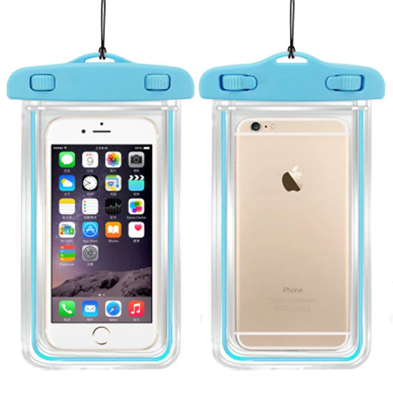 100 Sealed Waterproof Bag Case Pouch Luminous Phone Cases For 100 Sealed Waterproof Bag Case Pouch Luminous Phone Cases For Iphone 6 Plus 5s 5c 5 4s Samsung Galaxy S6 S5 S4 Note 2 In From