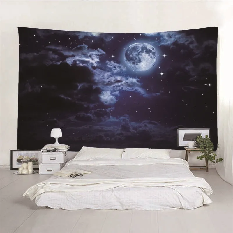 Home Textile Moon Style Wall Hanging Tapestry Dorm Ethnic Bedspread Home Decor Classical mandala hippie dropship JUN20