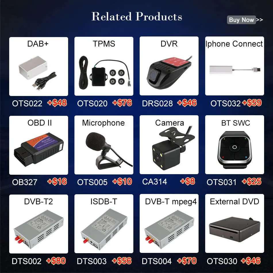 Top Android Unit Universal For Nissan VW Toyota Opel Mazda Suzuki Ford Skoda Kia Hyundai Honda GPS Navi BT Radio Stereo Audio Player 35