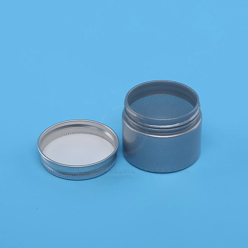 40g silver plastic jar