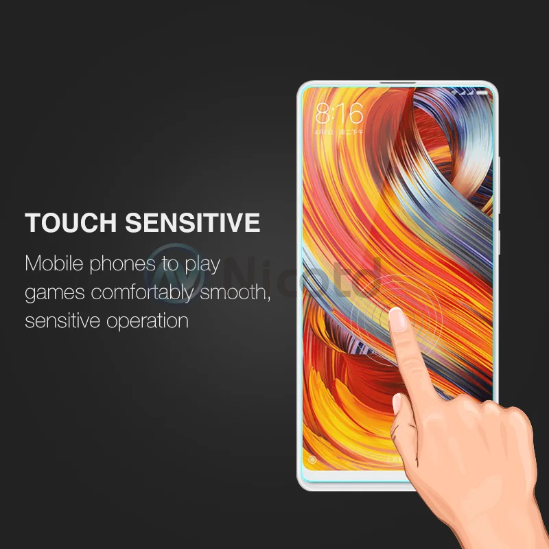 Anti-fingerprint Tempered Glass For Xiaomi Mi 8 Lite MAX MIX 2 6 Screen Protector Film For Redmi Note 5A Prime 6A Note 3 Film (4)