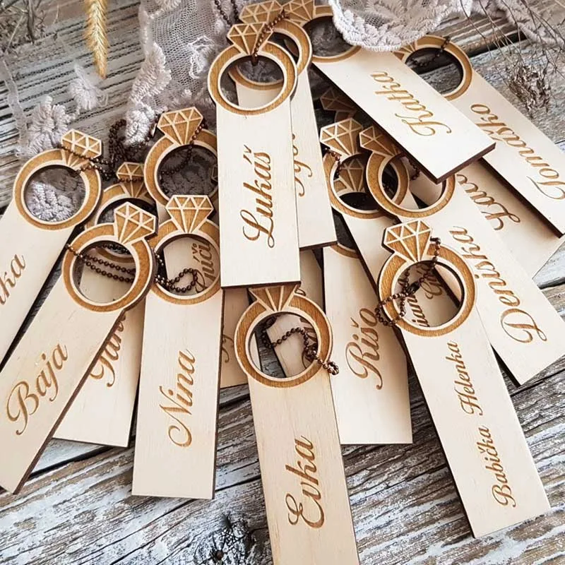 Wedding Place Cards, Wooden Place Cards for Wedding Guests, Wedding Table Place cards wedding decor