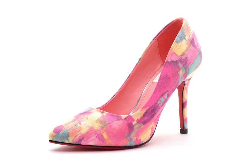 Crazy Womens Pumps Party Pink 