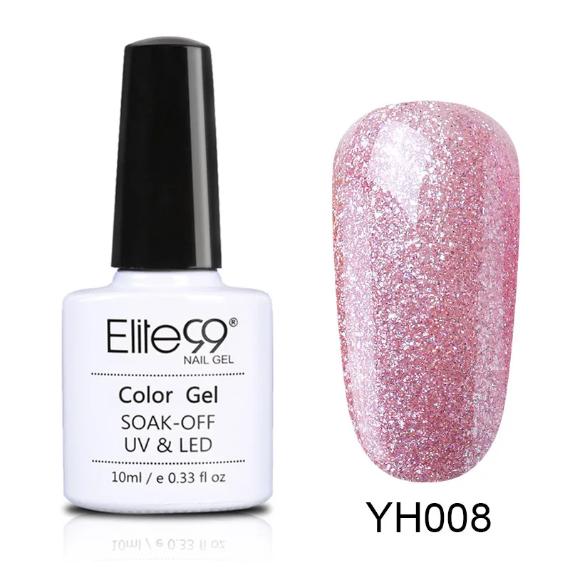Elite99 10 мл пурпурный Гель-лак для ногтей легко впитывается Гель-лак для ногтей для маникюра долговечный Гель-лак все 36 цветов