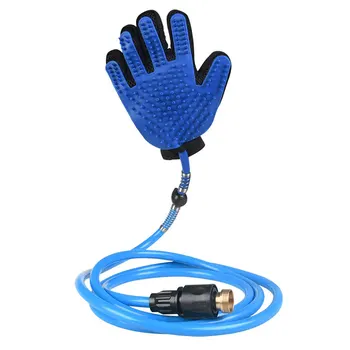 

Pet Bathing Shower Glove Tool Dog Sprayer and Bath Massage Pet Grooming brush for dogs cat