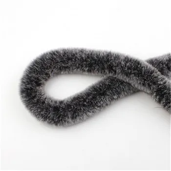 

High Quality Artificial Rex Rabbit Fur Ribbon Tapes Furry Fluffy Trim Trimming DIY Home Decor Sewing Costume Crafts Lace Trim