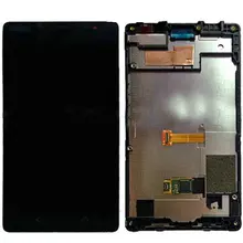 Moq 1Pcs LCD Display with Touch Screen Digitizer Assembly For Nokia Lumia X2 + Black Frame + Free Tools Free Shipping