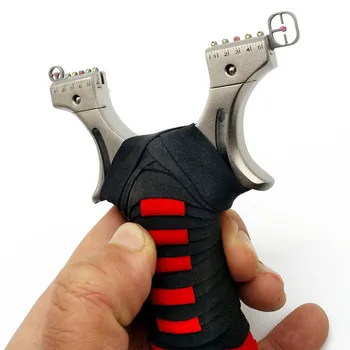 

Slingshot Hunting Stainless Steel Catapult Professional with Rubber Band Outdoor Shooting Sports Sling Shot 2019 New
