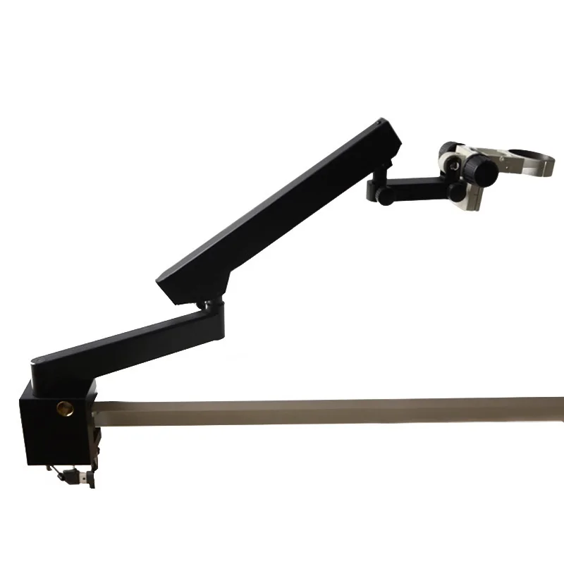 

Strong Clamp Trinocular Microscope Stand Articulating Arm For Stereo Zoom Binocular Microscope A3 Focus Arm 76MM Accessories