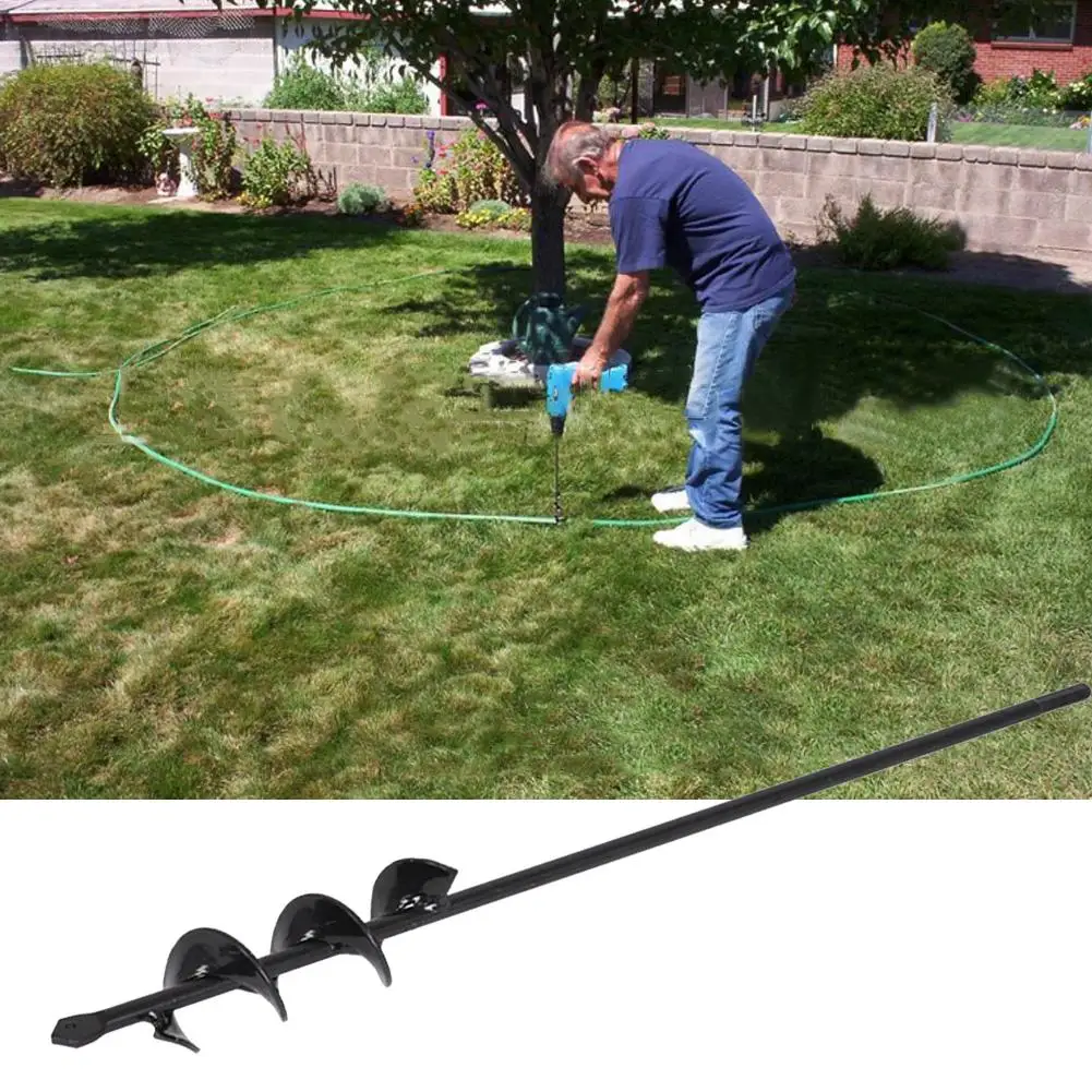 

Power Planter Steel Gardening Auger Bit Bedding Plant Auger For Plant Flower