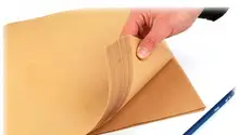 Hot selling 50pcs/lot 120g A4 kraft paper high quality copy paper multifunctional kraft wrapping paper handmade paper