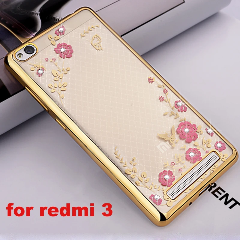 YUETUO Мягкий ТПУ чехол для телефона xiaomi redmi3 redmi 3 ksiomi силиконовый прозрачный