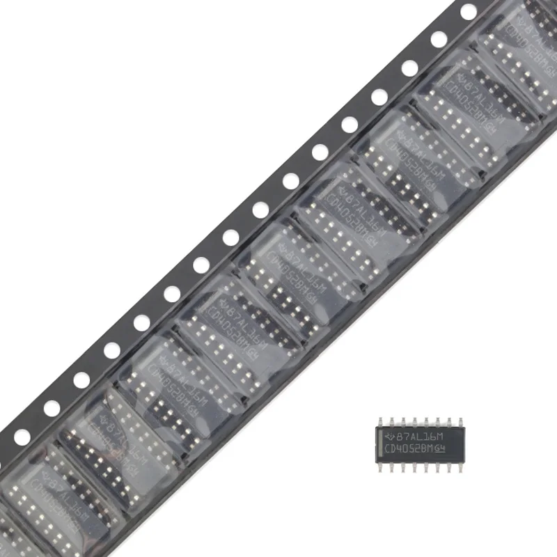 20 шт./лот SMD CD4052BM96 SOIC-16 Logic IC CD4052 новое и оригинальное