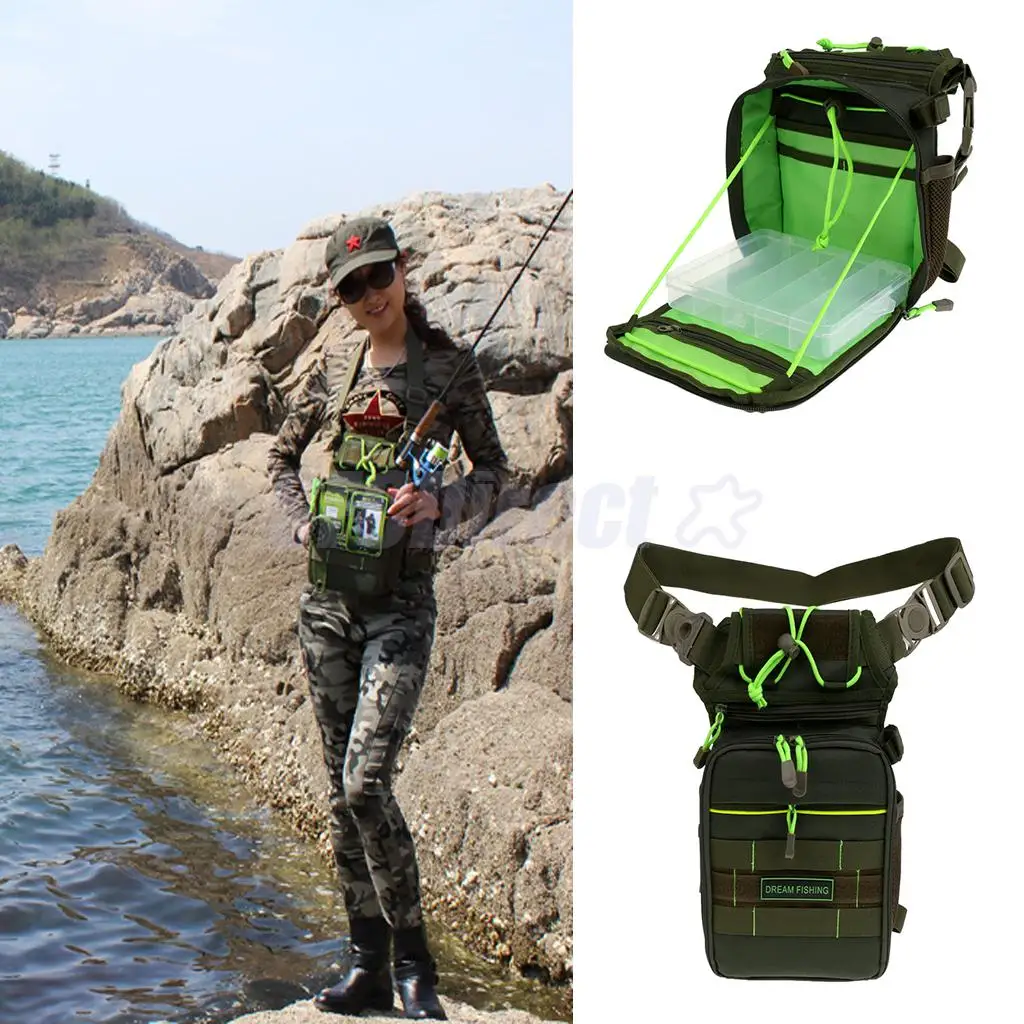 Многофункциональная рыболовная приманка, сумка на талию, регулируемый плечевой ремень, рыболовная удочка, сумка-мессенджер, спортивная сумка На открытом воздухе, 2 цвета