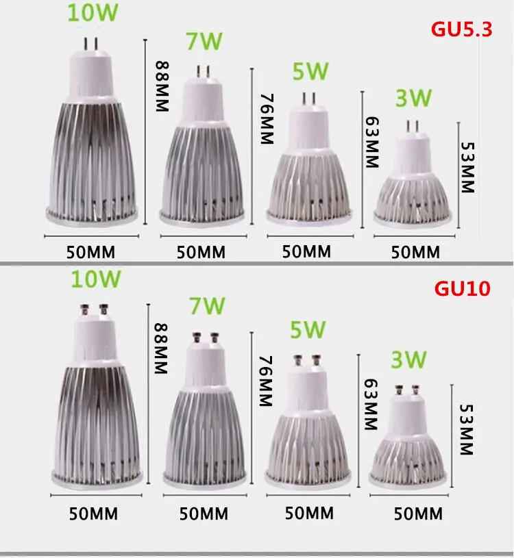 7w  6.95   7.5    10w  9.85   10.5