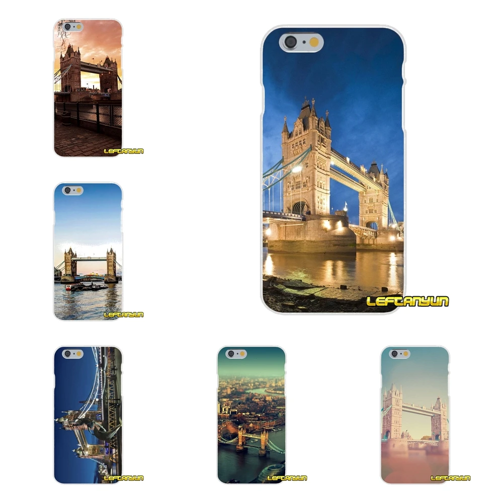 

TPU Transparent Shell Cases For Samsung Galaxy S3 S4 S5 MINI S6 S7 edge S8 S9 Plus Note 2 3 4 5 8 Tower Bridge of London England