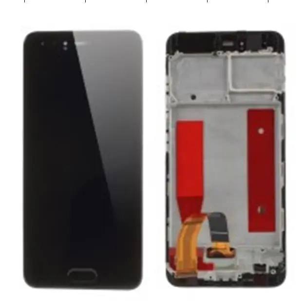 

OEM LCD Screen and Digitizer + Assembly Frame Part for Huawei P10 - Black