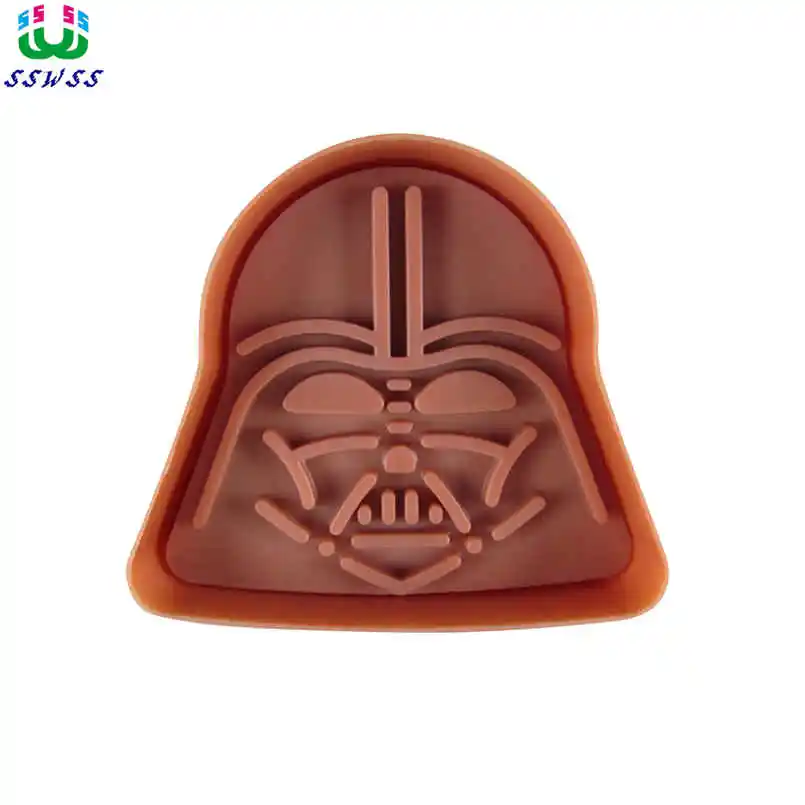 

Extraterrestrials Series Black Warrior Pattern Printing Molds,Food Grade Plastic Cake Decorating Cutters Tools,Direct Selling