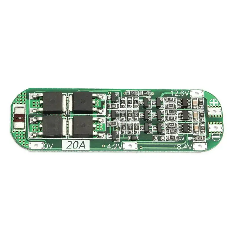 5 шт. 3S 20A литий-ионный аккумулятор 18650 зарядное устройство 12,6 в ячейка 64x20x3,4 мм модуль PCB BMS защитные модули плат