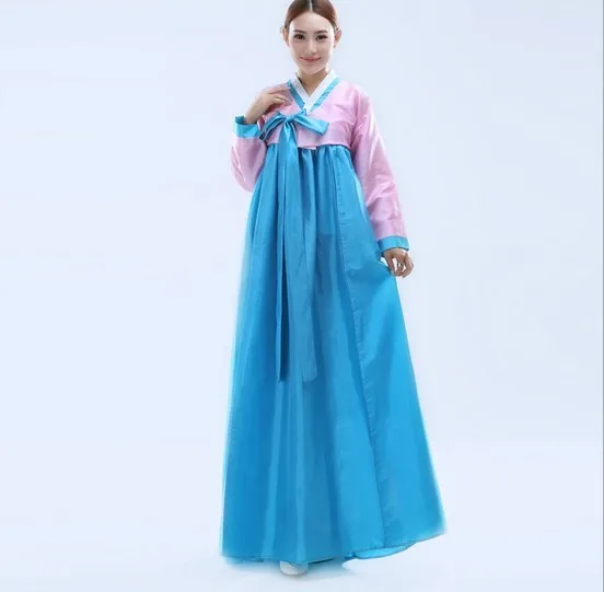 Классический Национальный сценический наряд костюм ханбок корейский национальный костюм ханбок корейская традиционная одежда
