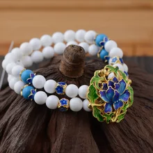 Женский браслет S925 серебряные аксессуары ручной работы DIY Браслеты Shaolan стиль торговля серебро моллюск