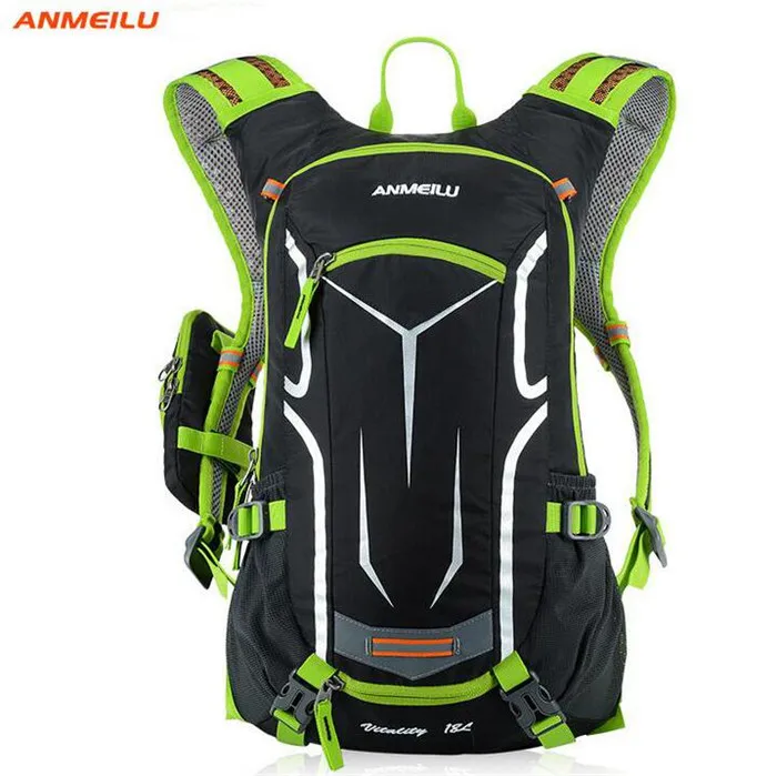 

ANMEILU 18L Waterproof Bags Ultralight Waterproof Mountain Water Backpacks Cycling Outdoor Hiking Climbing With 2L Water Bag