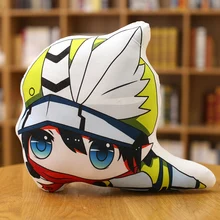 Poupée en peluche double face pour enfants, jouet de dessin animé autour du monde robuste, Griffin Lion gardien Rose