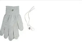 

Conductive Fiber Electrode Gloves Massage TENS Gloves With 2.0mm Short Cable Use With TENS/EMS Machines 2pcs= 1 pair