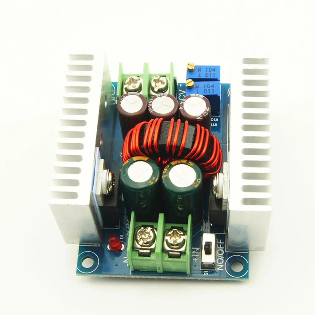 

300W 20A DC-DC Buck Converter Step Down Module Constant Current LED Driver Power Step Down Voltage Module Electrolytic Capacitor