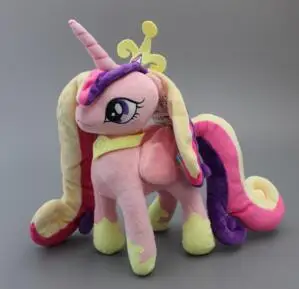 Аниме мультфильм 8 стиль выбрать Делюкс лошадь кошмар Луна плюшевые мягкие игрушки мягкие куклы для девочек подарок на день рождения 38 см - Цвет: Princess Cadance