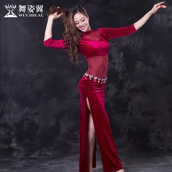 

Belly Dance Costume 2018 New Cotton Limited Belly Dance Dress Wuchieal Brand Women Costumes For Wear 2677