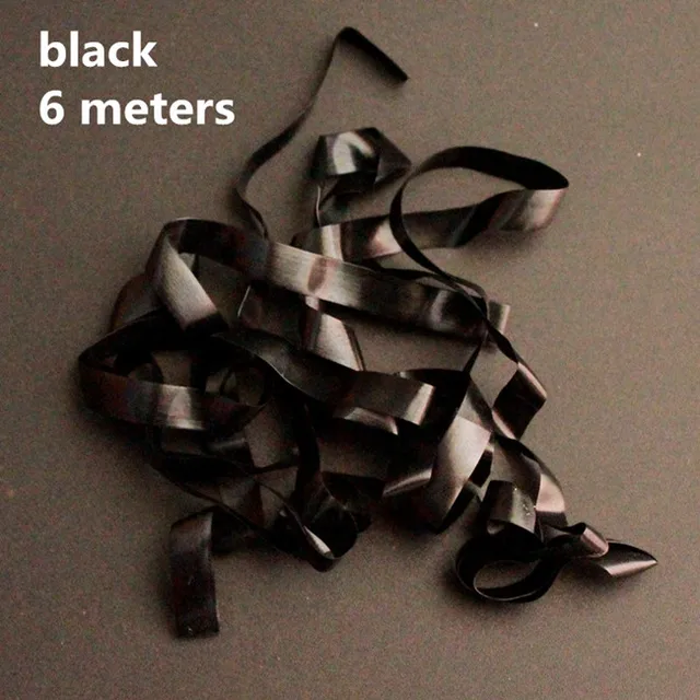 3 colors 6 m/pack Scud Back Super Stretch Rubber Thin Film for Nymph Shrimp Pawn Fly Fishing Lure Backing Nymph Tying Material 6 M