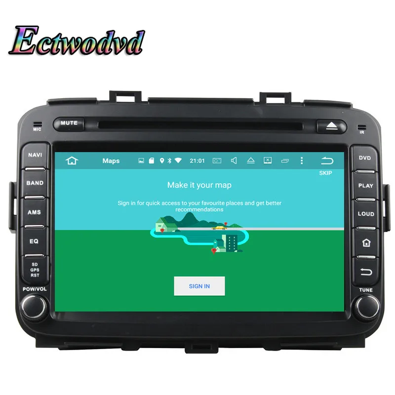 Ectwodvd Восьмиядерный 4G ram 64G rom Android 9 0 Автомобильный мультимедийный dvd плеер