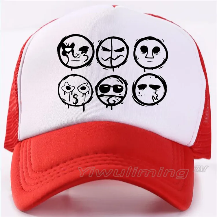 Новые летние кепки для дальнобойщиков голливудские немертвецы, крутые Летние черные кепки для взрослых, крутые бейсбольные сетчатые кепки для дальнобойщиков, кепки для мужчин, регулируемые - Цвет: 8