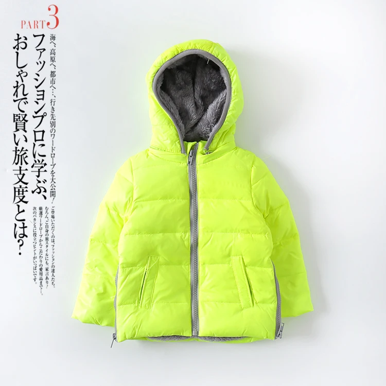Winter new children s fashion cashmere coat plus thickening leisure outdoor all match style special offer