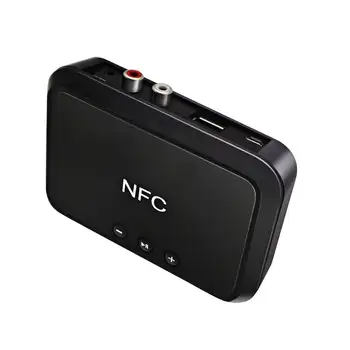 

Bluetooth Receiver, 2-in-1 Bluetooth Transmitter Receiver NFC-Enabled Wireless 3.5mm Audio Adapter for Stereo Sound System wit